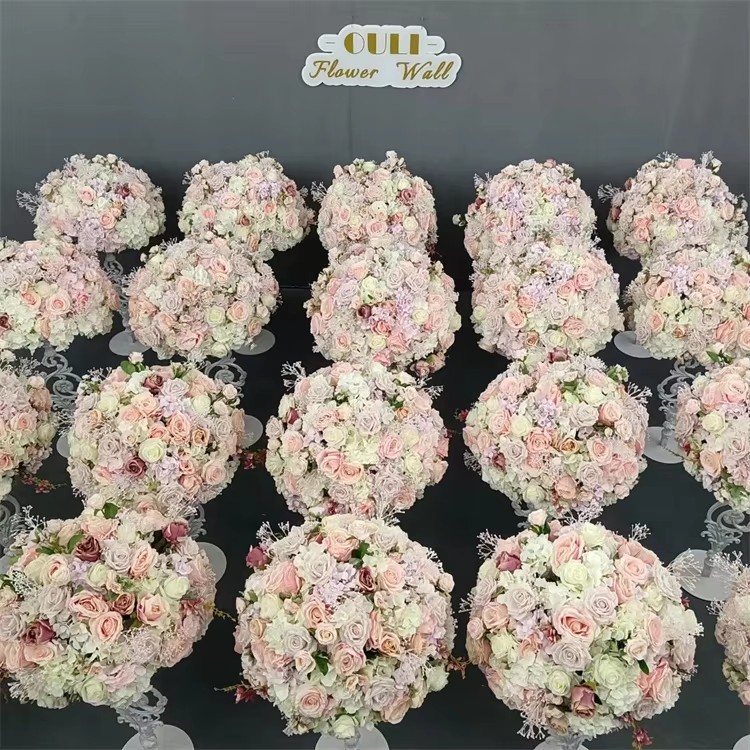 कृत्रिम peony फूल बॉल सेंटरपीस के लिए सरल नुस्खा