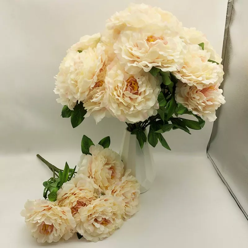 5 प्रमुख कृत्रिम peony bouquet