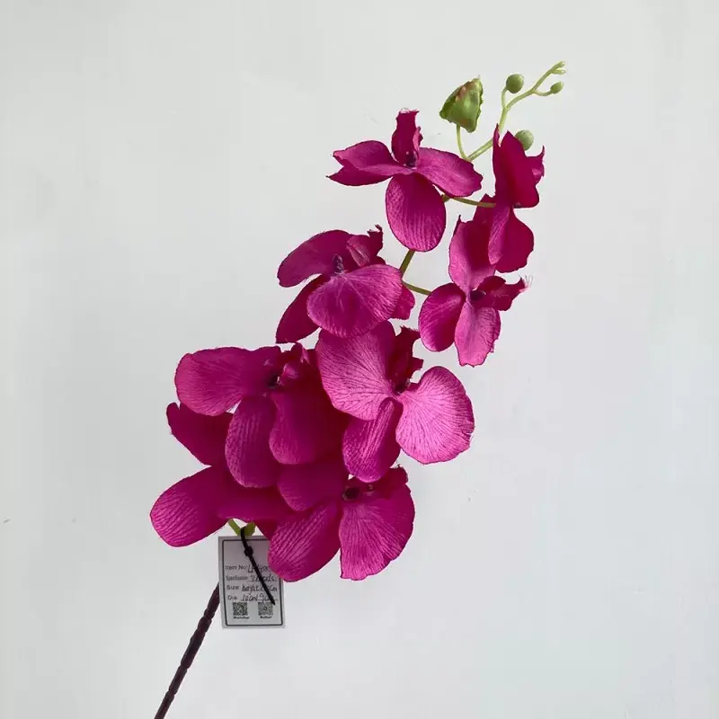 pink silk phalaenopsis flower
