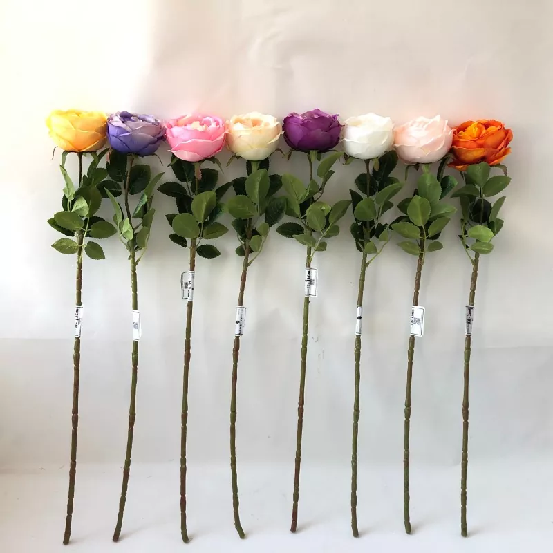 सफेद नकली peony फूल